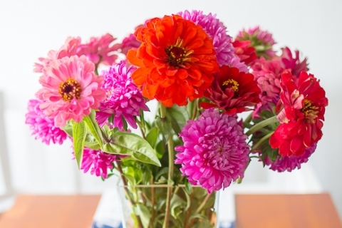 Elterliche Sorge Foto Blumenstrauß