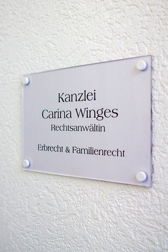 Kanzlei Schild Bild Kanzlei Schild