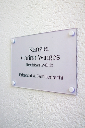 Bild Kanzlei Schild