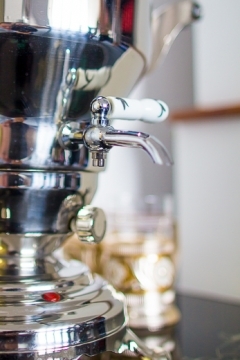 Einrichtung der Kanzlei Bild Kaffeemaschine